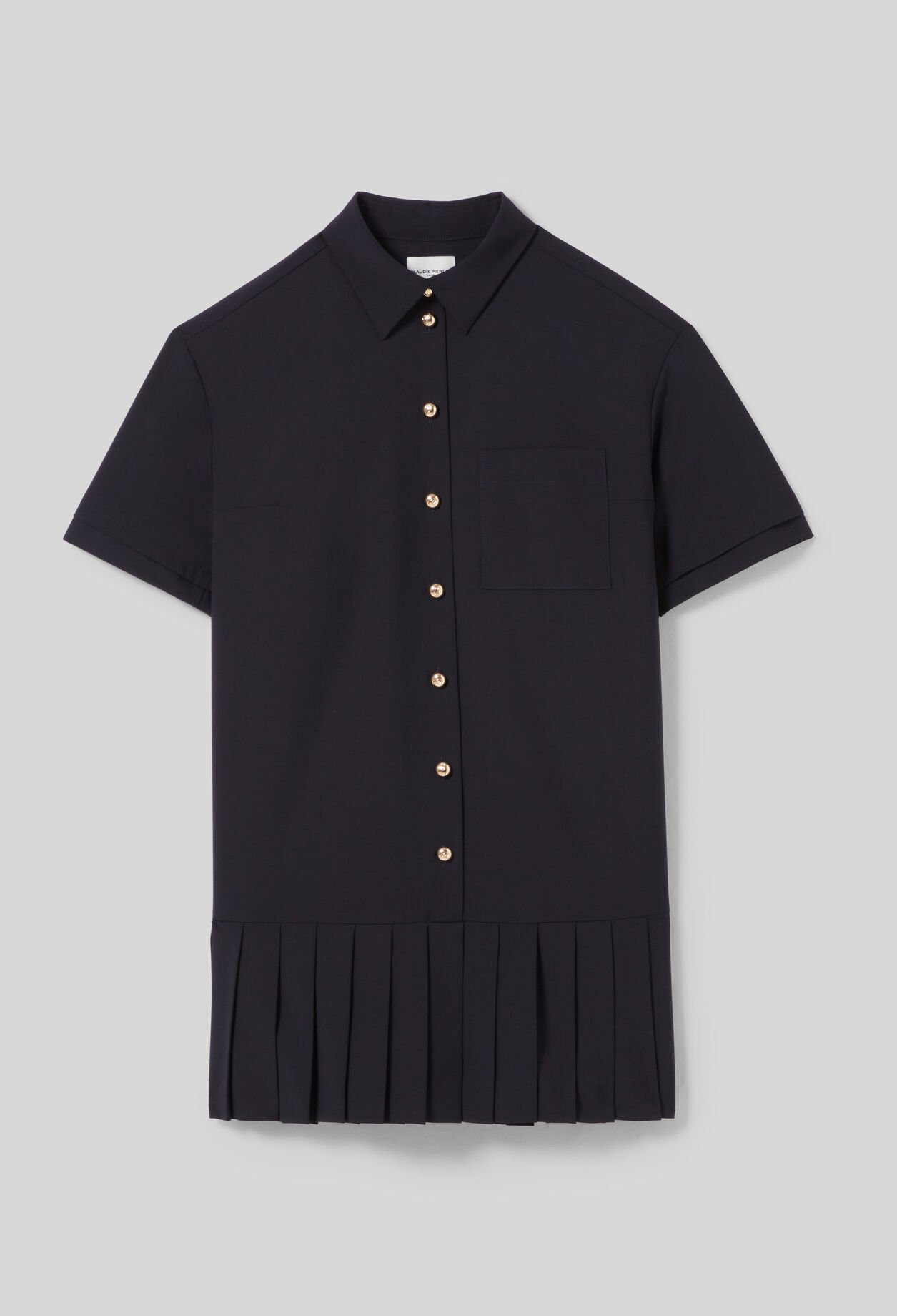 Robe courte chemise