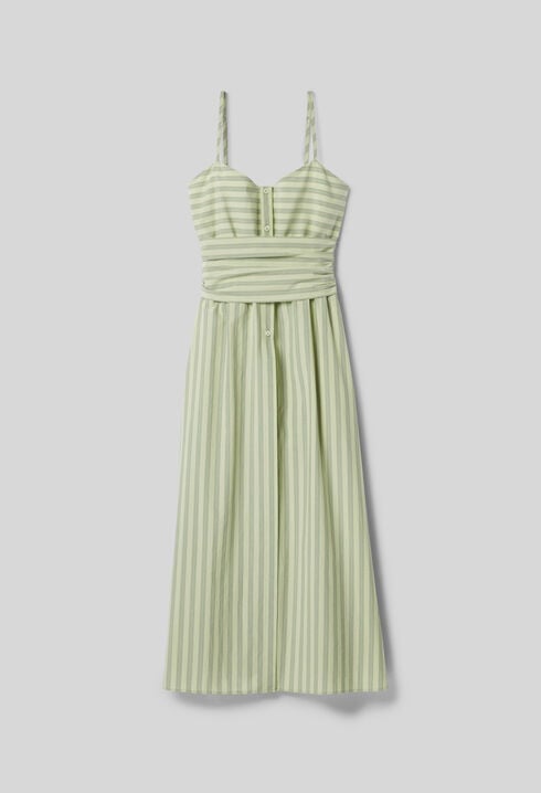 Robe longue à bretelles