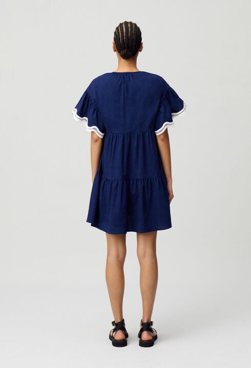 Robe courte babydoll
