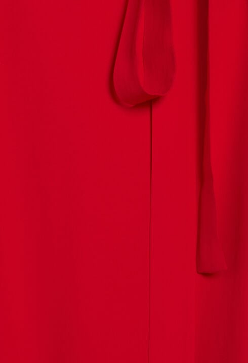 Asymmetric midi dress