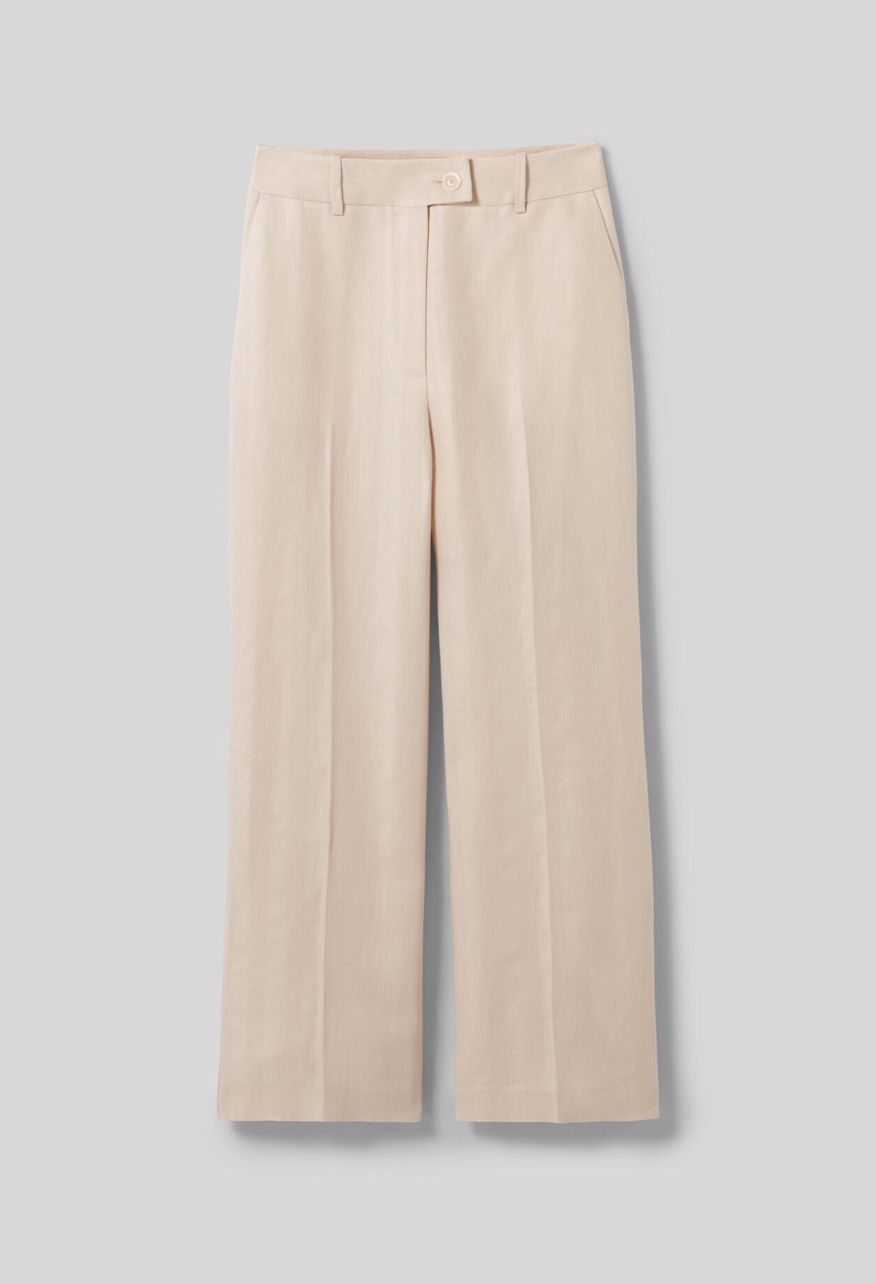 Flowy linen trousers