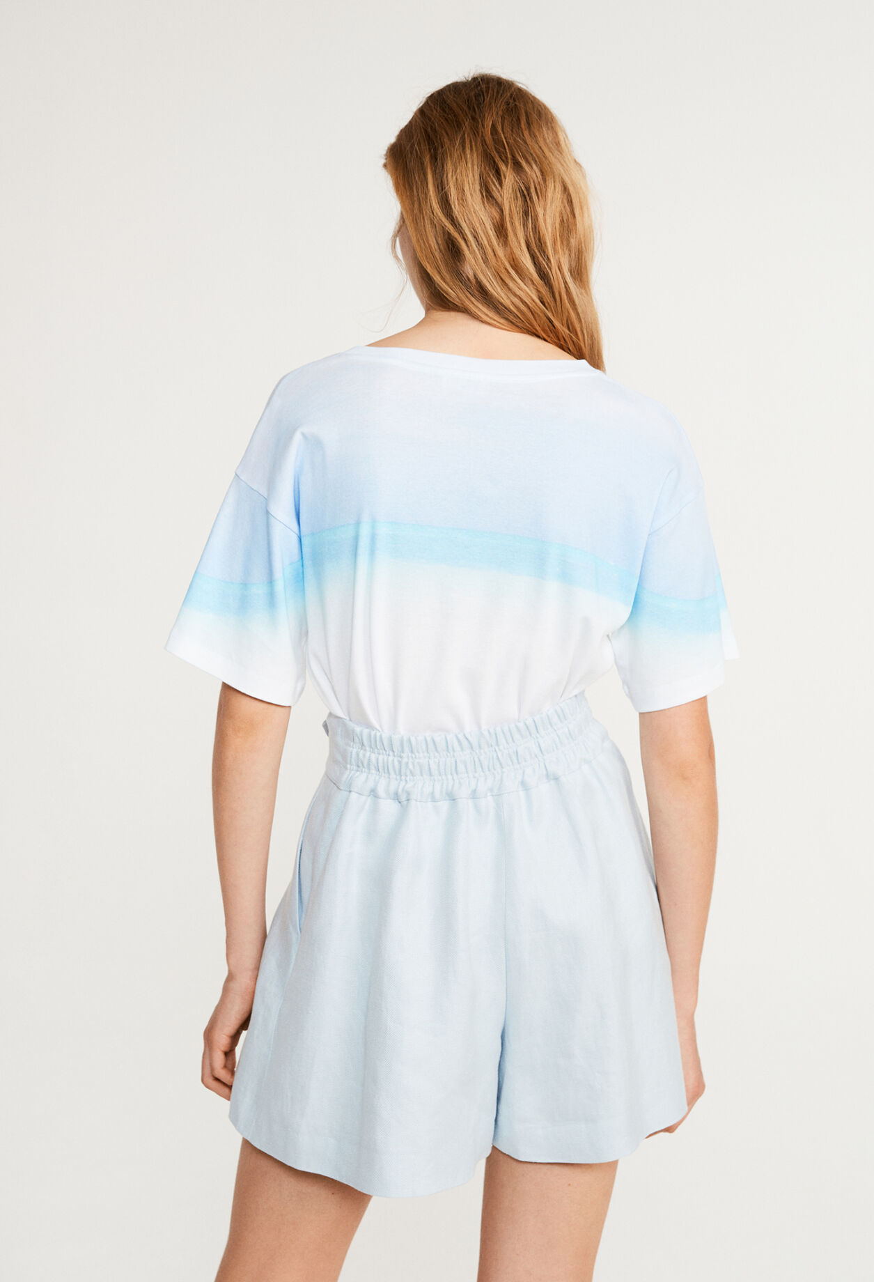 Organic cotton printed T-shirt
