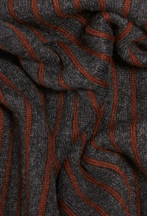 Pantalon maille rayée 