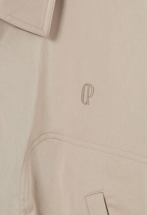 Blouson oversize zippé