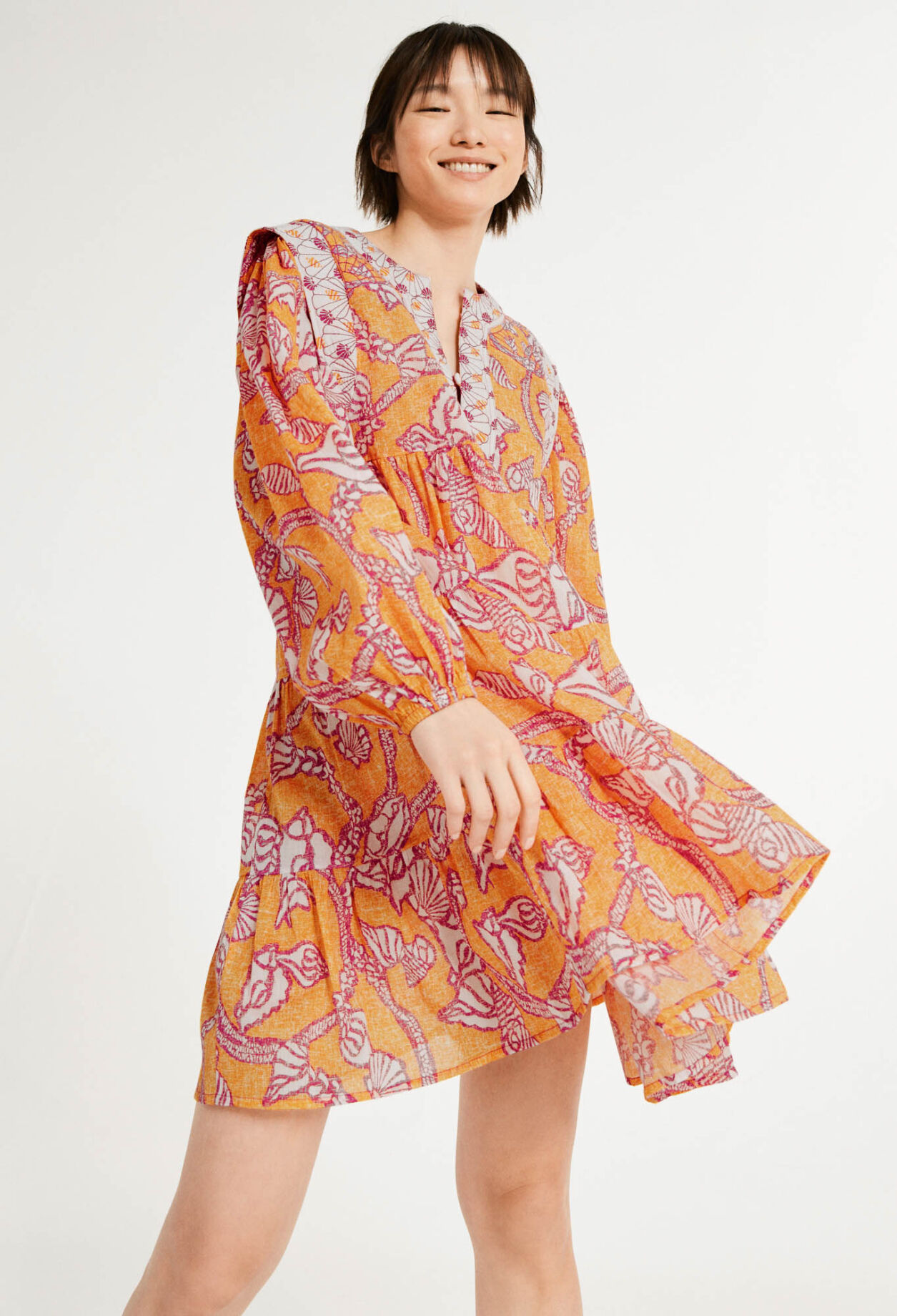 Print dress