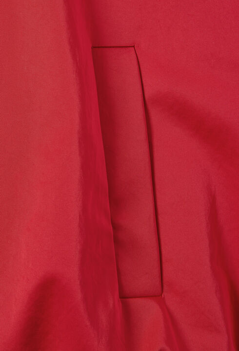 Blouson tissu satiné court