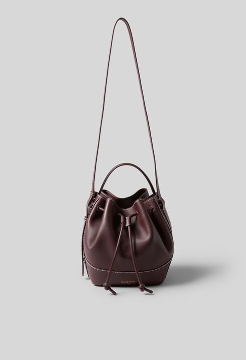 Sac seau cuir