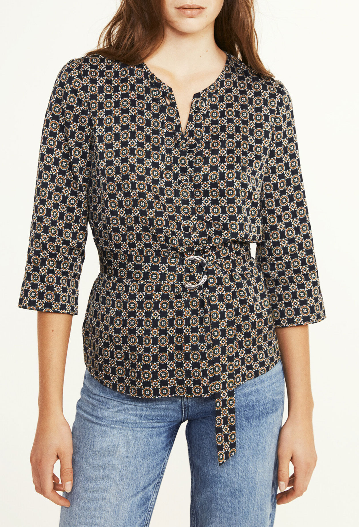 Printed blouse