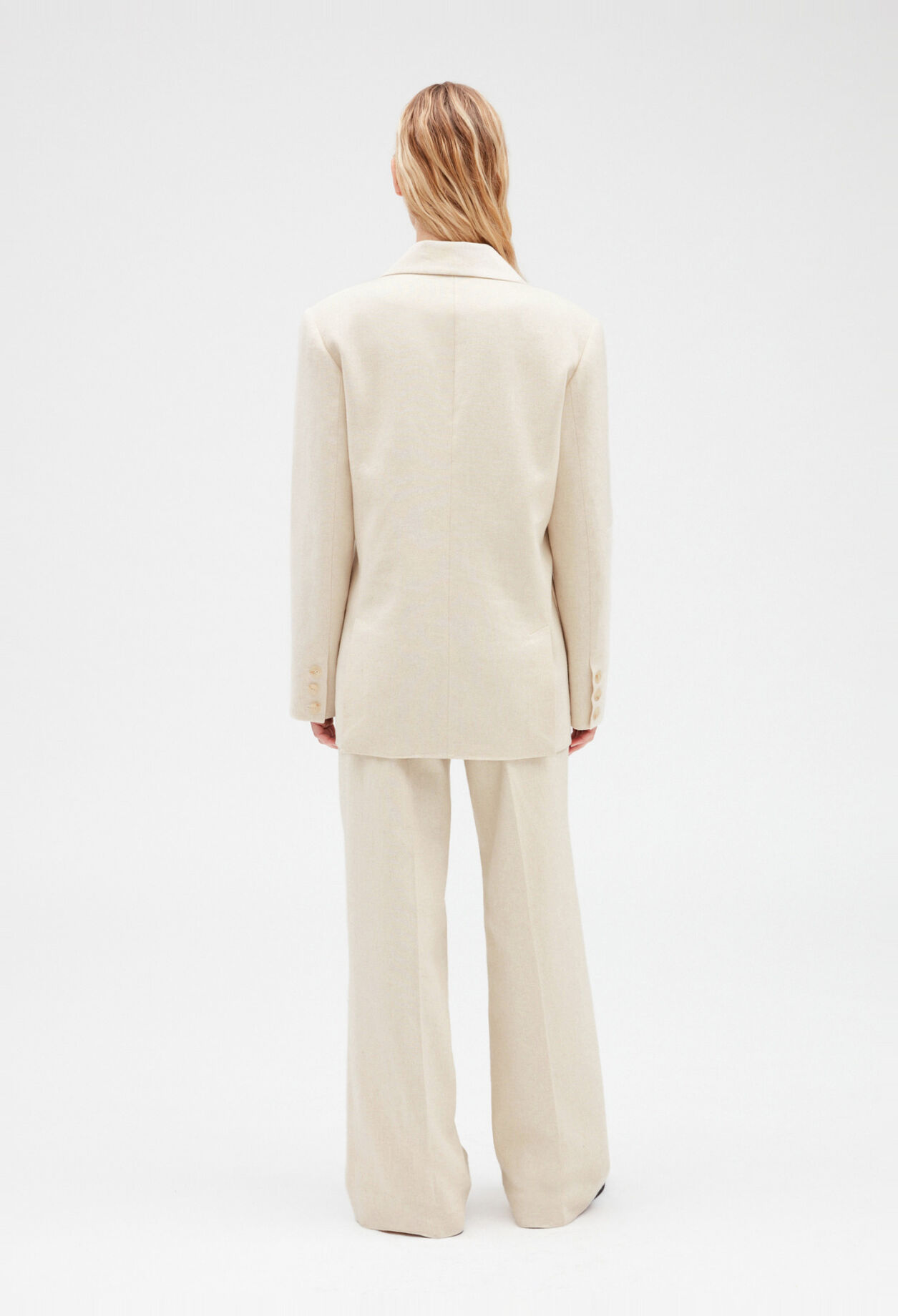 Beige suit jacket
