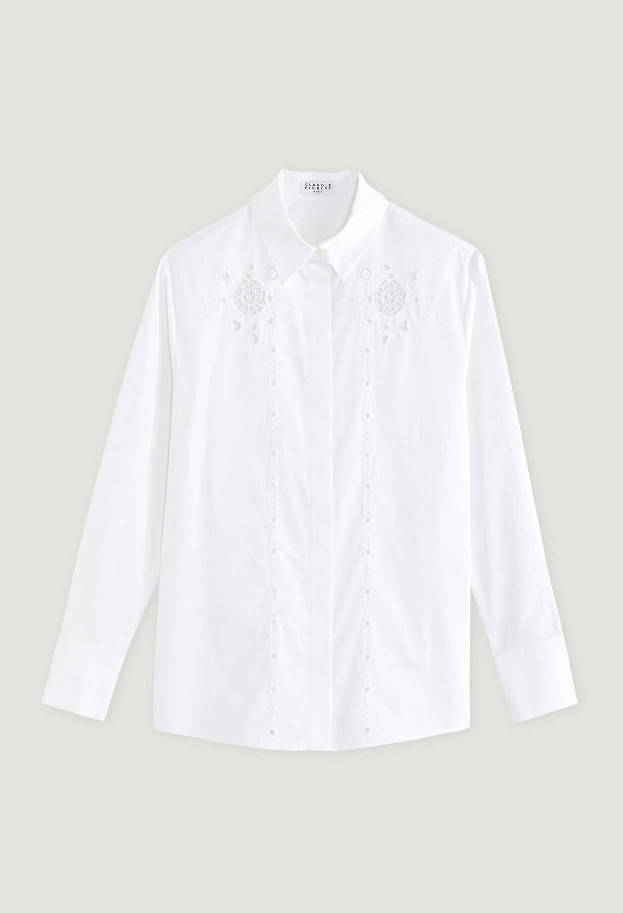 Chemise brodée
