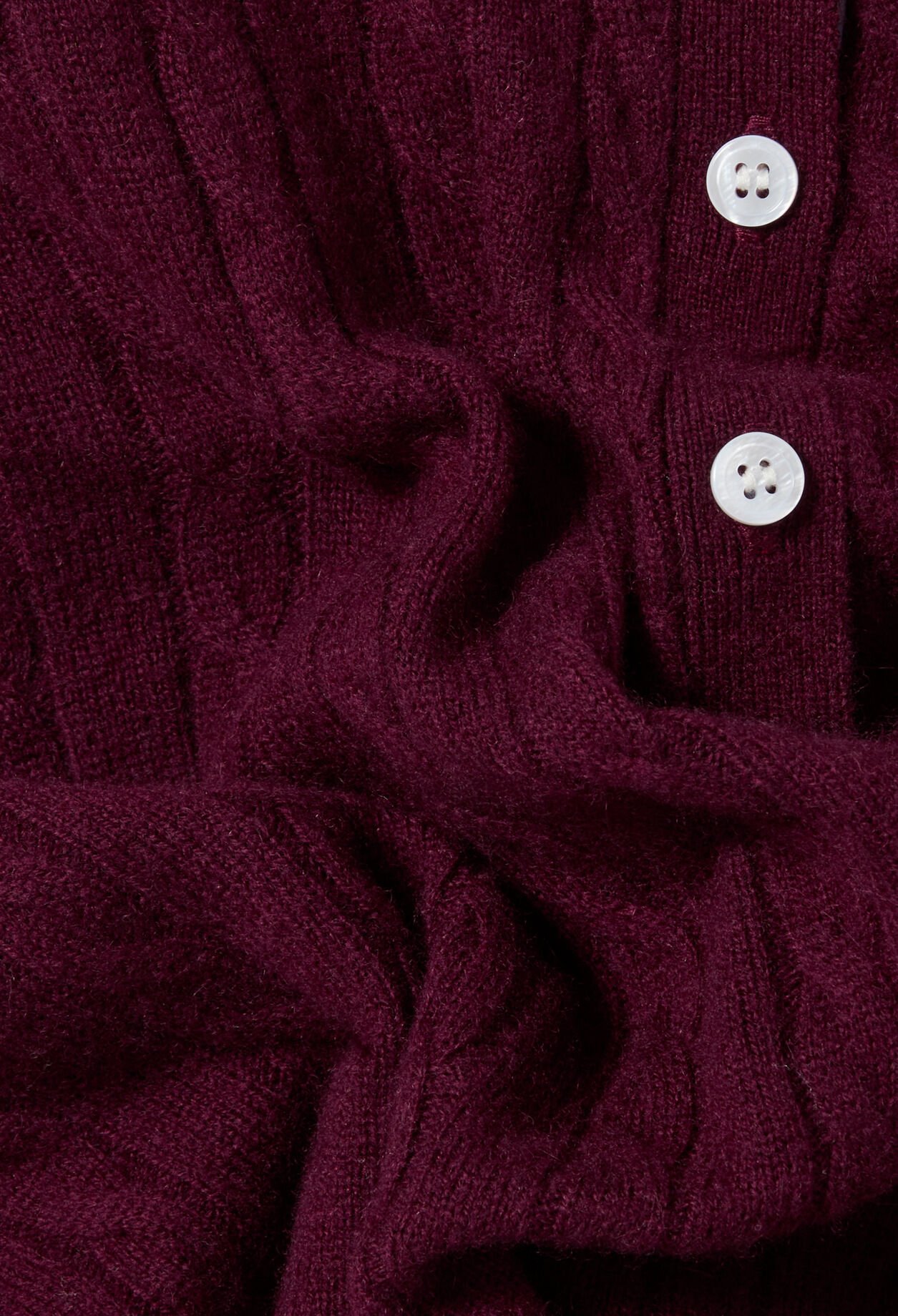 Pull maille col tunisien