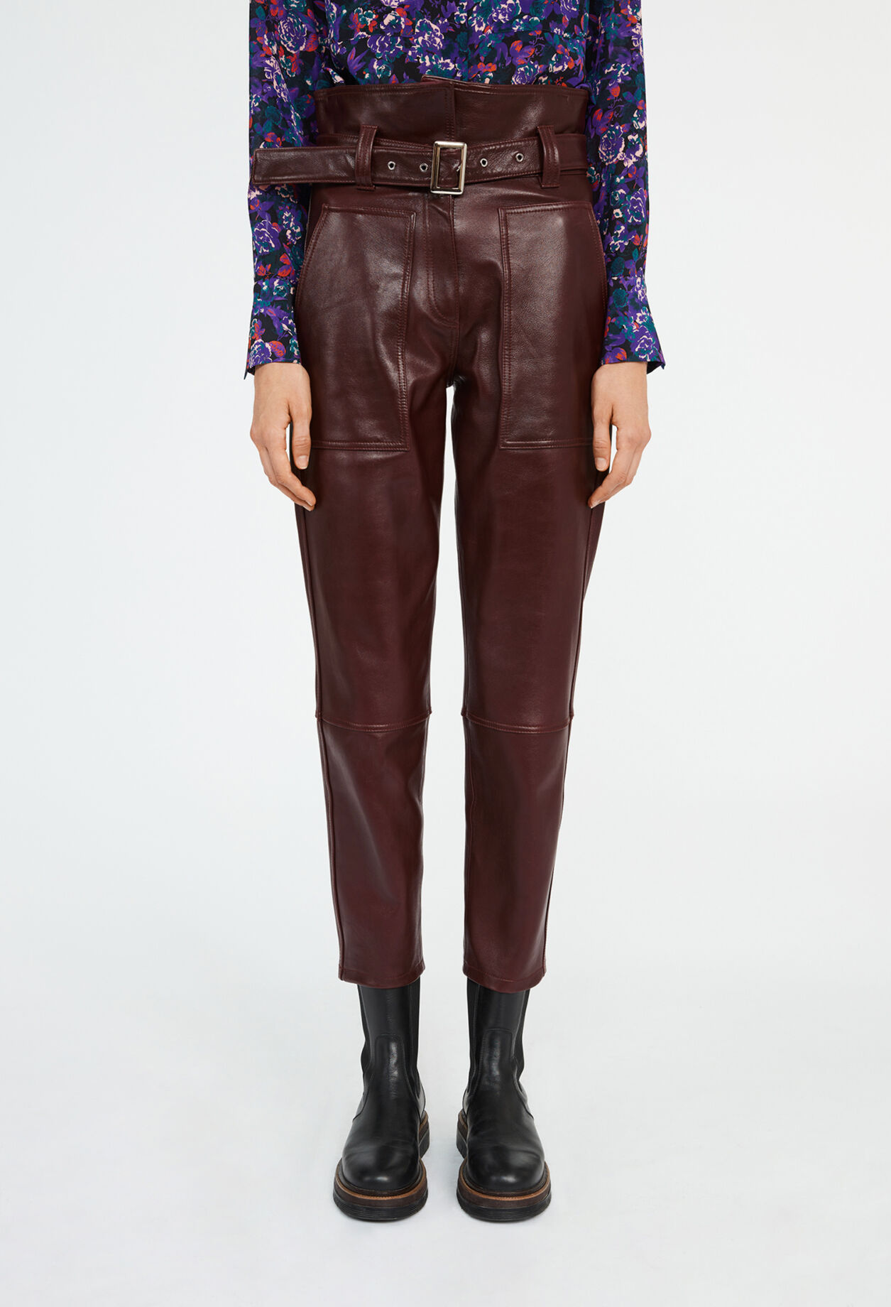 Leather trousers