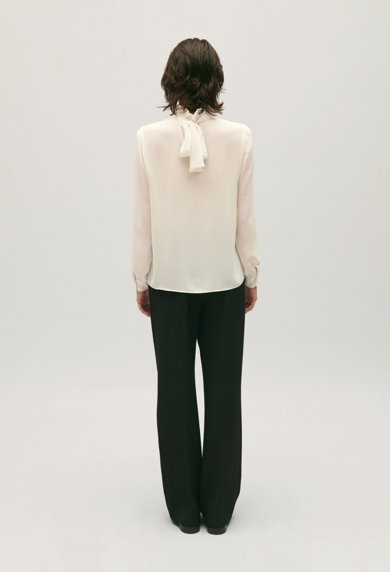 Blouse fluide écrue