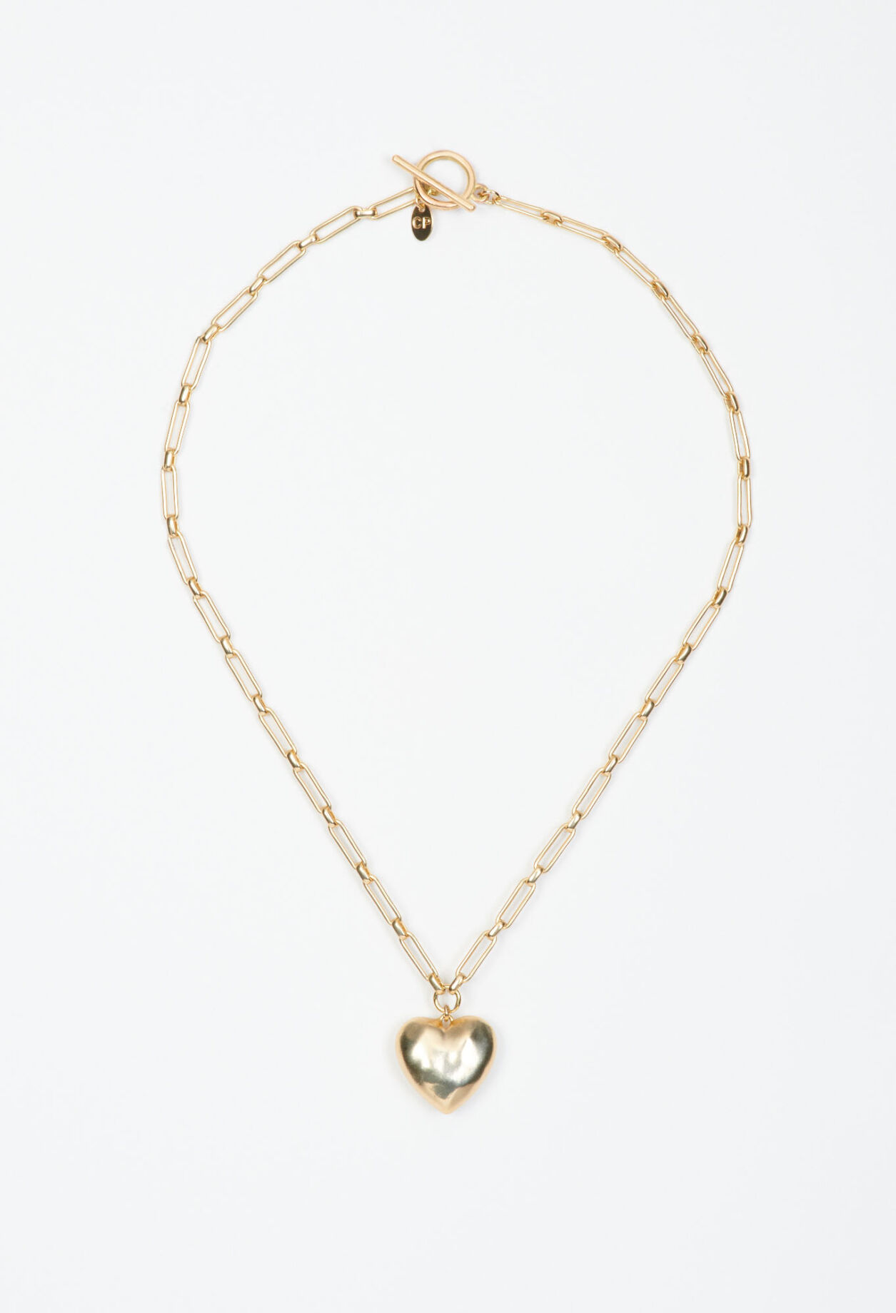 Collier doré à maillons