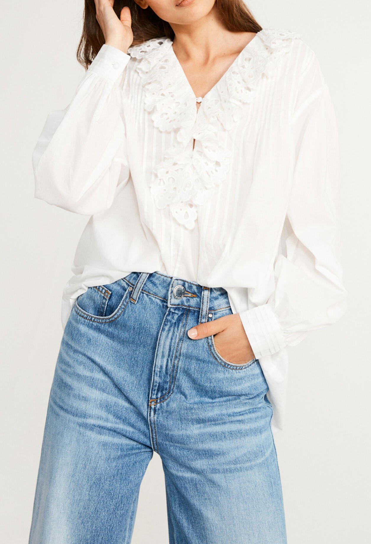 Organic cotton blouse