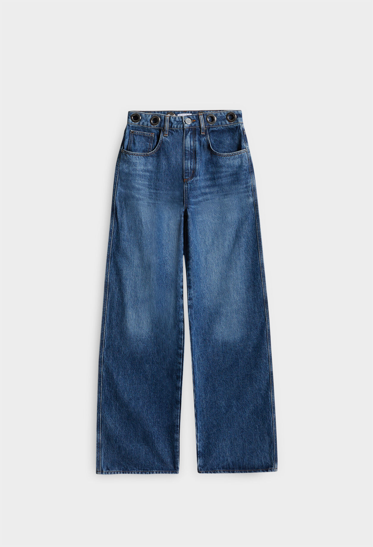 Ecowash flared jeans