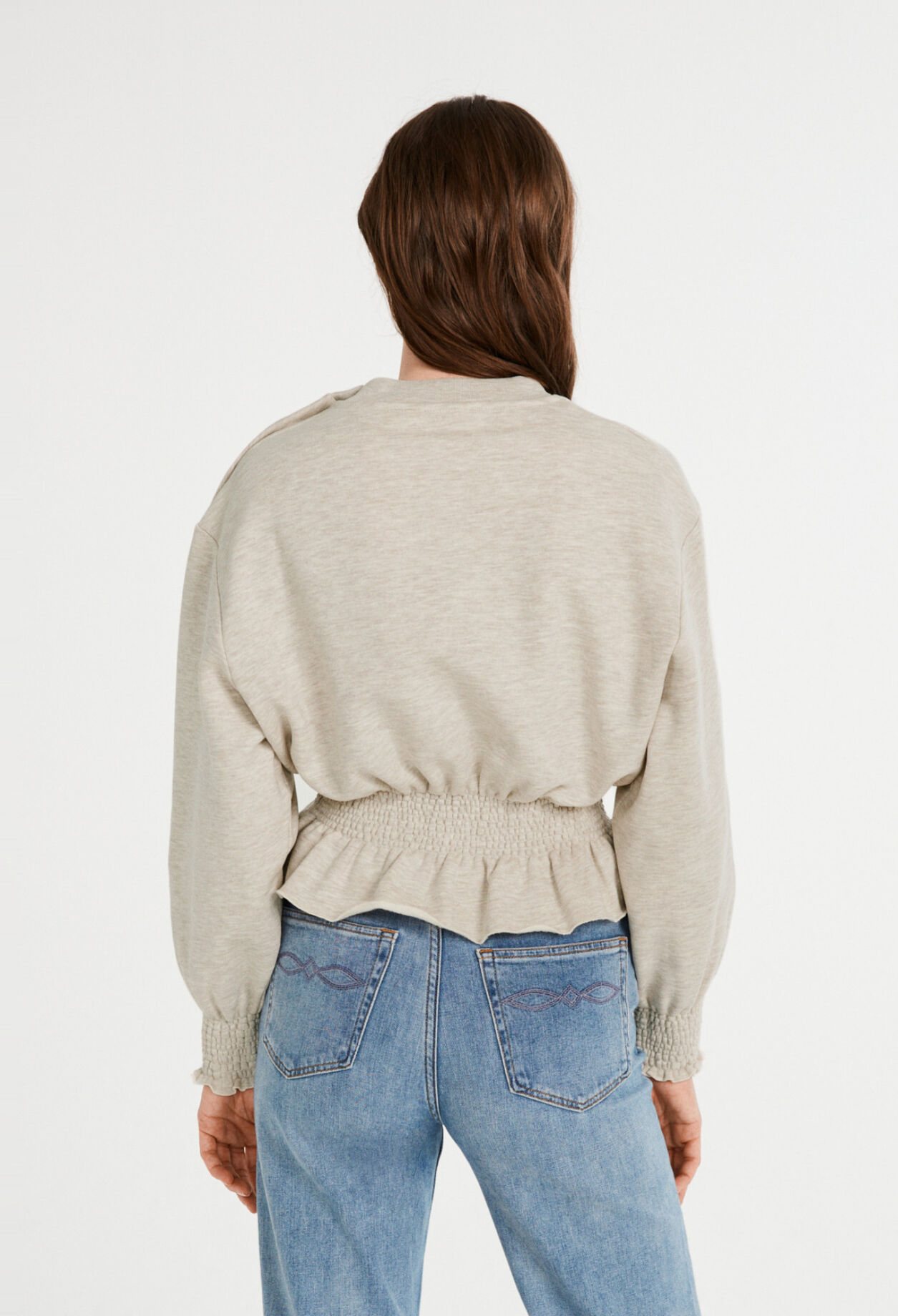 Grey sweatshirt