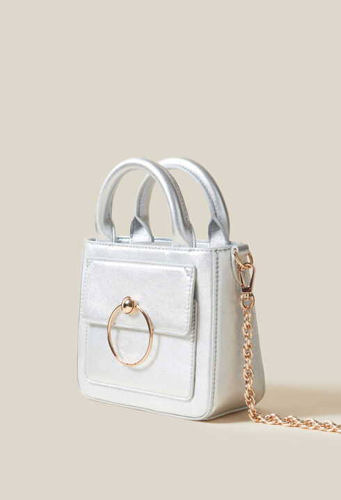 Sac Anouck nano argenté