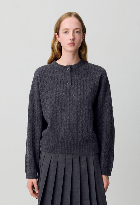 Pull col claudine