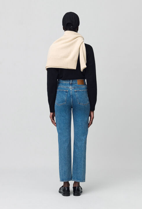 Toto Slim 7/8 jeans faded blue