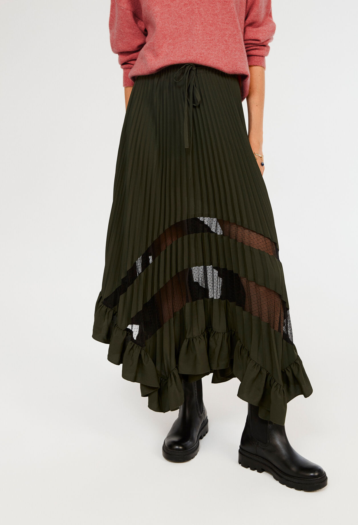 Pleated dress