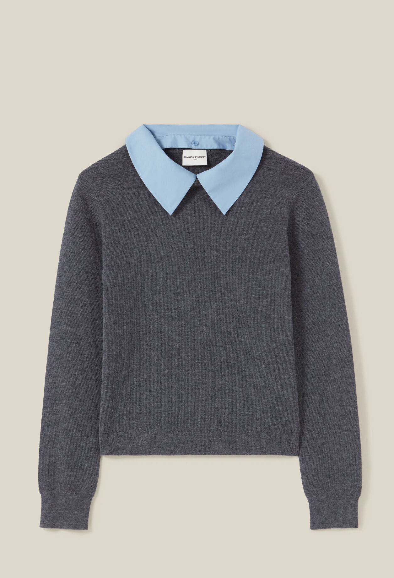 Jumper with Detachable Collar