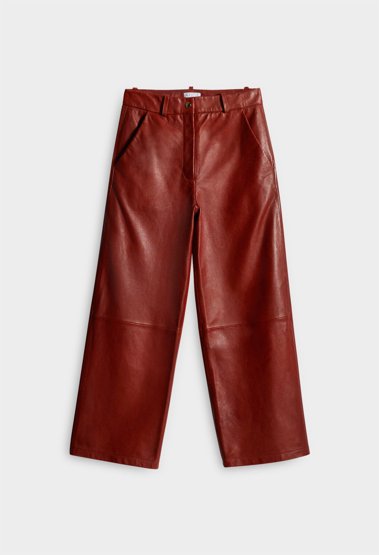 Pantalon en cuir responsable